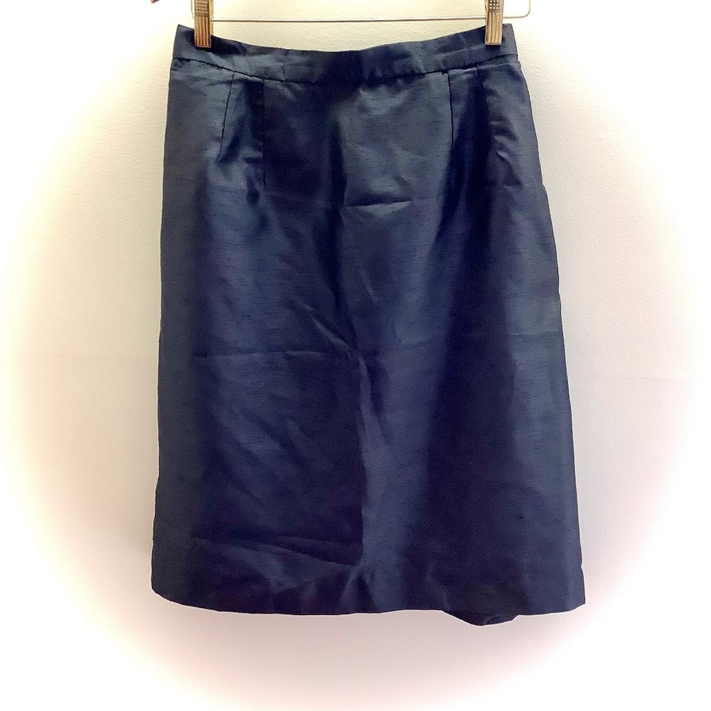 Black Taffeta Skirt